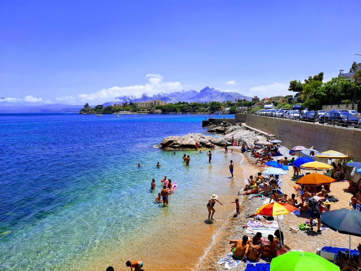Apartament Seafront House Gabbiano Azzurro Santa Flavia Zewnętrze zdjęcie